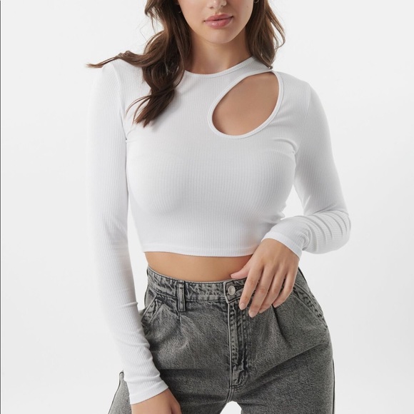 White Garage Long Sleeve Top - Picture 4 of 4